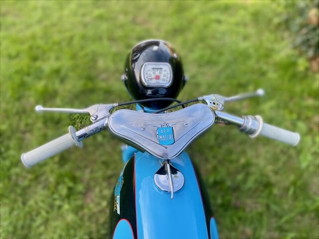 Aermacchi 125 U/N de 1954 – Prototipo, Rara Ligera Italiana, Estado Casi Perfecto